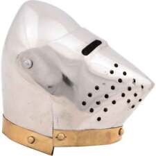 Mini Hound Skull Pig Face Bascinet Medieval Helmet picture