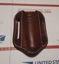 DM Bullard Maker Azle, TX Leather Ammo Holder Preowned Vg Condition picture