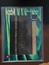 HARRY HOUDINI 2024 HISTORIC AUTOGRAPHS PRIME 1/50 HA Mail Bag Prop Relic Card SP picture