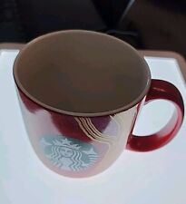 Starbucks Jumbo Coffee Tea Mug 18oz Green Red Pink Gold Marbled 2021 Siren Logo picture