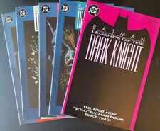 Batman Legends Of The Dark Knight #1 #2 #3 #4 #5 Complete Shaman Story Arc picture