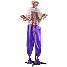 Haunted Hill Farm Life-Size Scary Animatronic Talking Clown with Motion and T... picture