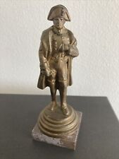 Vintage metal with marble base Statue Of “Napoleon Bonaparte “ picture