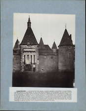 France, Villié-Morgon, Château de Corcelles vintage print period print print print picture