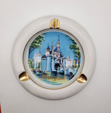 Vintage 1960s Disneyland Castle Ceramic Porcelain Ashtray 5