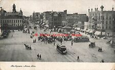 OH, Lima, Ohio, The Square, Aerial View, Trolley picture