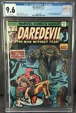 Daredevil #114 CGC 9.6  Man-Thing Black Widow Marvel Comics 1974 picture