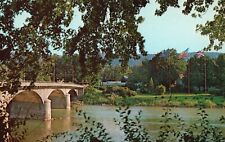 Postcard PA Warren Bridge over Allegheny River Chrome Vintage PC J3200 picture