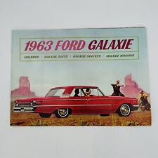 1963 Ford Galaxie 1st Edition Prestige Sales Brochure - Original picture