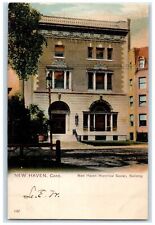 c1905's New Haven Historical Society Building New Haven Connecticut CT Postcard picture