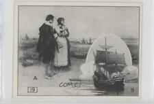 1926-27 History Cards W612 John Alden Priscilla Mullins Pilgrims #19 0w6 picture