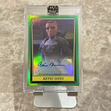 2023 Star Wars Signature Series Green Auto AB-GT GINA TORRES AS KETSU ONYO 23/25 picture