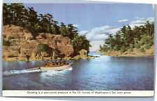 Boat cruising Washington' s San Juan Group - Washington State Advertising  picture