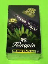 FREE GIFTS🎁KingPin Goomba Grape🍇💯High Quality Hemp🍁Rolling Papers 25pks♨️💨 picture