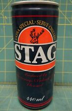 Dry Stag Cider Produced by Showerings Ireland Bottom Opened Pull Tab  picture