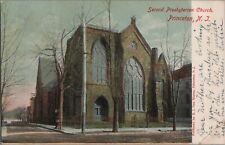 Second Presbyterian Church, Princeton NJ New Jersey Antique 1907 Postcard Posted picture