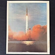 Rare Vintage Official NASA Picture  #1  Dec 21 1968 Apollo 8 Launch Cape Kennedy picture