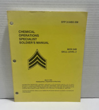 Chemical Operations Specialist Soldier's Manual STP 3-54B2-SM picture