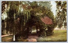 Petoskey Michigan~Grand Rapids & Indiana Railroad Summer House~1912 Postcard picture