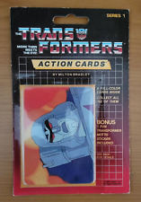 1985 Hasbro Transformers Series 1 Sealed Trading Card Pack - Rare picture