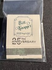 VINTAGE MATCHBOOK - BILL KNAPP'S RESTAURANT - GRAND RAPID, MI - UNSTRUCK picture