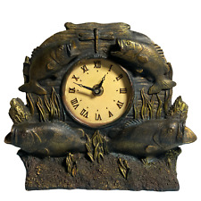 Vintage Desk Mantle Clock Roman Numeral picture
