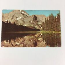 Lake Josephine Vintage Postcard Glacier National Park Union 76 Oil Company Color picture