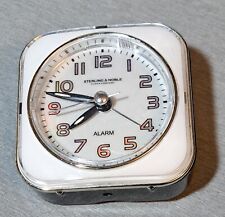 Vintage Sterling And Noble Travel Alarm Clock ANALOG picture