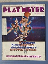 Play Meter Magazine Nov 15, 1984 Arcade Video Games & Pinball picture