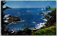 Rugged California Coastline - Postcard picture