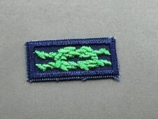 BSA, Sea/Cub Scout Scouter’s Award Square Knot Patch, Blue Twill (1969-1979) picture