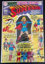 ACTION COMICS #373 (DC, April 1969) Silver Age 80 page Giant Special Supergirl picture