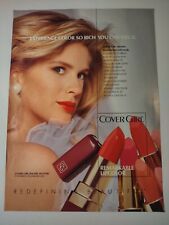 Cover Girl Remarkable Lip Color Experience So Rich Vintage 1990s Print Ad picture