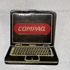 Compaq Computer Pinback Hat Pin Tie Tack Backpack Pin 1