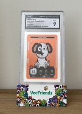 Dialed In Dog VERY RARE # 006/100 CGC 9 Mint VeeFriends Compete And Collect S2 picture