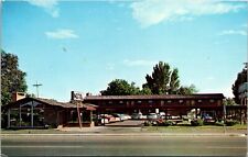 El Patio Motel Old Cars Denver Colorado CO Postcard L66 picture