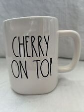 Rae Dunn Mug Cup Cherry on Top Two Sided With a Cherry Design picture