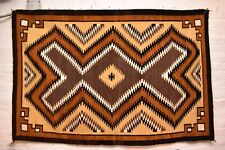 ATQ LARGE Navajo Rug native american indian Textile Transitional VTG 61