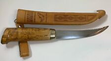 Vintage Suomi Finland Knife With Sheath picture