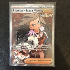 Pokemon Card Professor Sada's Vitality 239/182 Paradox Rift Trainer NM picture