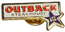 Outback Steakhouse Restaurant Star ACE Lapel Pin picture