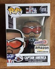 Funko Pop Marvel Falcon Winter Soldier Captain America #818 Amazon Exclusive picture