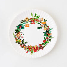 Christmas Wreath Melamine Plates Full Size 9