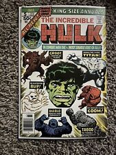 Incredible Hulk King-Size Annual #5 / 2nd App Groot Kirby Cover (1976) VF Comic picture