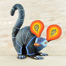 Armadillo Alebrije DETAILED Oaxacan Wood Carving A2039 | Magia Mexica picture