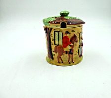 Vintage Marutomoware ~ Preserves/Condiments/Honey Pot ~ Hand Painted Japan 1930s picture