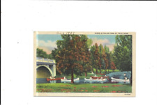 Vintage Postcard Scene In Phalen Park  St Paul   MINN       Linen picture