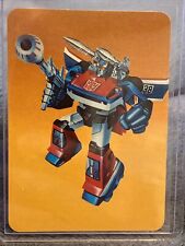 Smokescreen Autobot #8 Vintage 1985 Transformers Milton Bradley Action Cards picture
