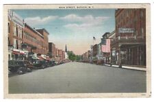BATAVIA NY Postcard MAIN STREET Hotel Richmond/Flag/Cars PITTSFORD NEW YORK 1943 picture
