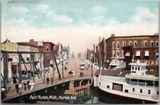 c1910s PORT HURON, Michigan Postcard 